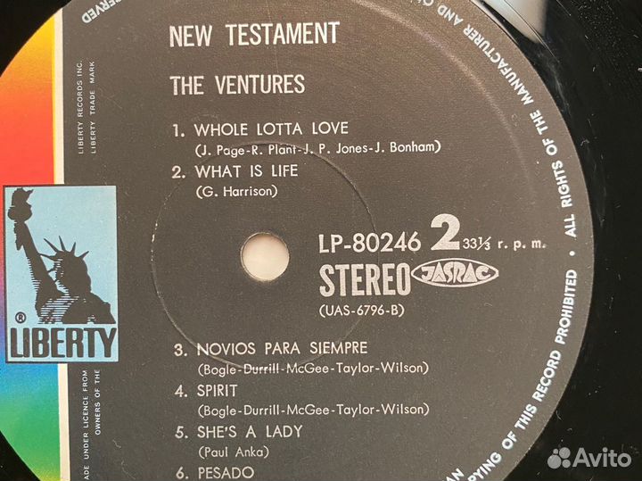 LP The ventures Japan Obi