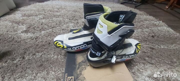 Лыжные ботинки коньковые salomon