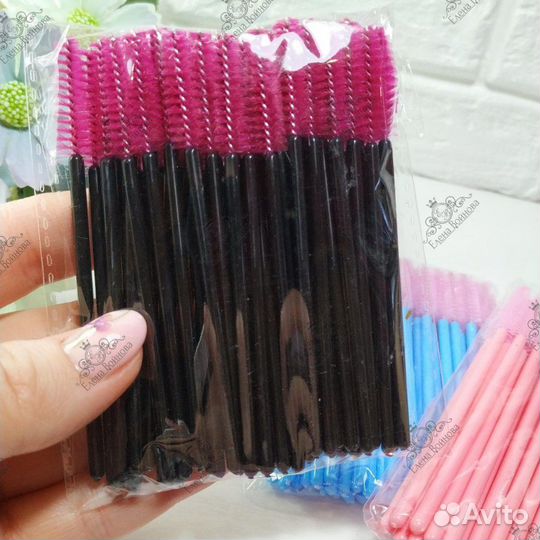 Одноразовые щёточки для ресниц