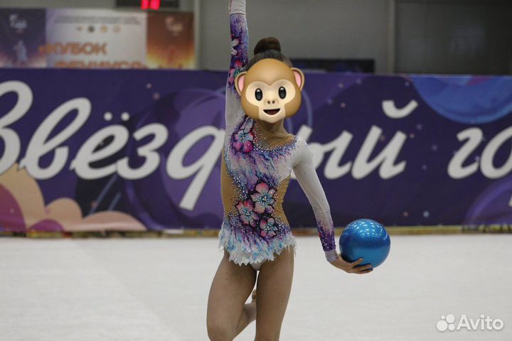 Купальник для гимнастики на рост 122-134