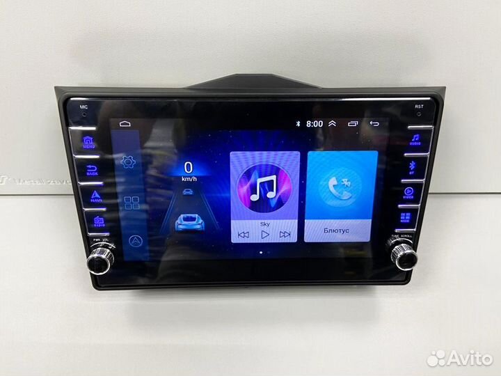 Магнитола Android Лада Гранта фл (с кнопками)