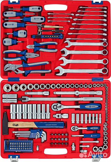 Набор инструментов 155 предметов Мастак 01-155C