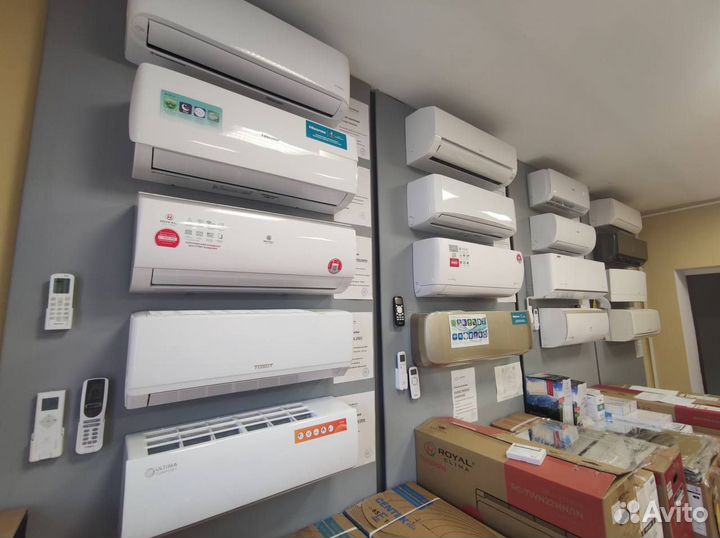 Кондиционер новый установка под ключ