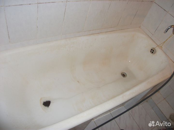 Реставрация ванны жидким акрилом