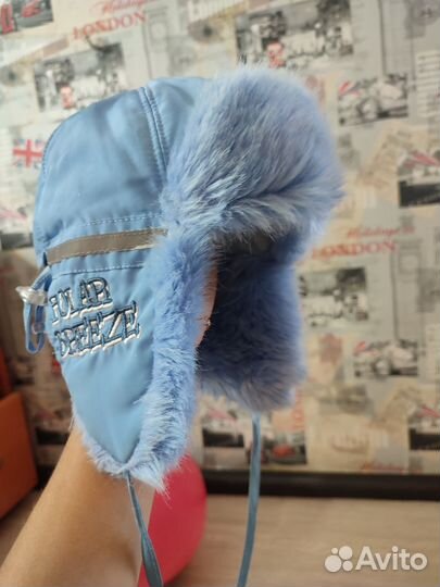 Зимняя шапка и шарф детские