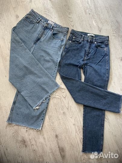 Джинсы Zara 36 и Pull&Bear 34