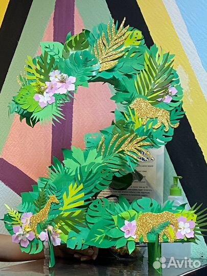 Цифра 2 на день рождения