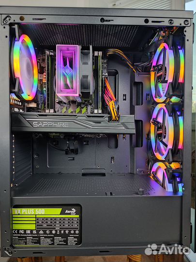 Игровой компьютер Intel 8 ядер, 32Gb, SSD 512Gb