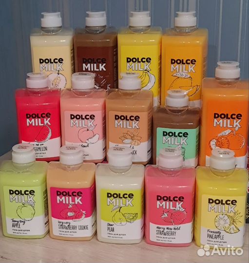 Dolce milk гель шампунь мыло наборы