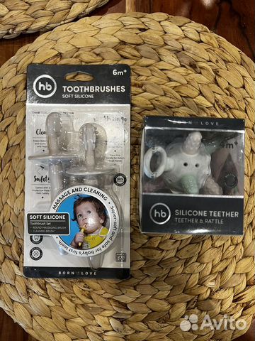 Прорезыватели для зубов happy baby