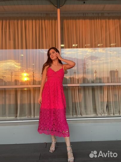 Платье в стиле self portrait