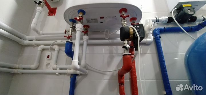 Монтаж ремонт котельной, отопления, тёплого пола