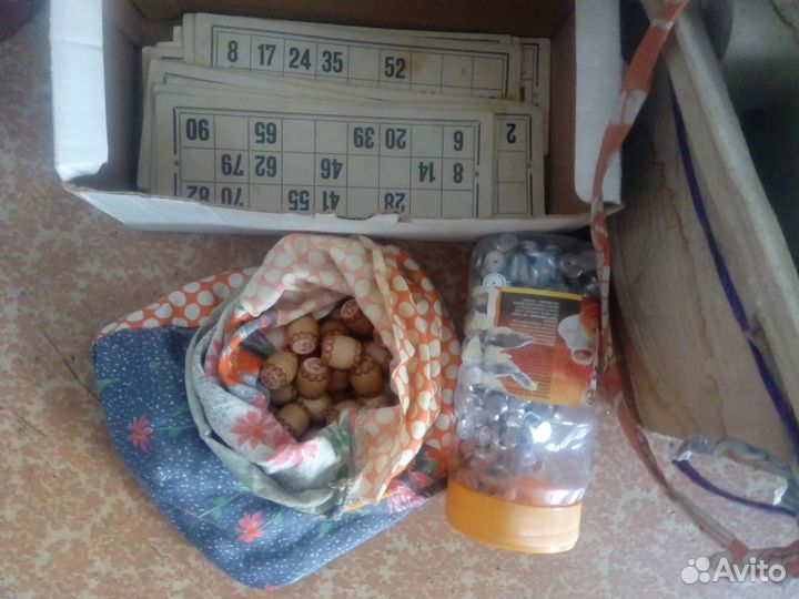 Лото деревянное СССР