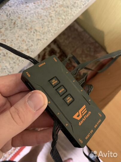 Вентиляторы darkflash + контроллер