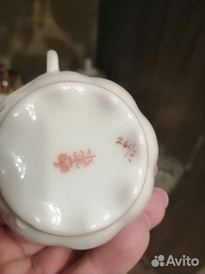 Чайная пара фарфор Кузнецовский