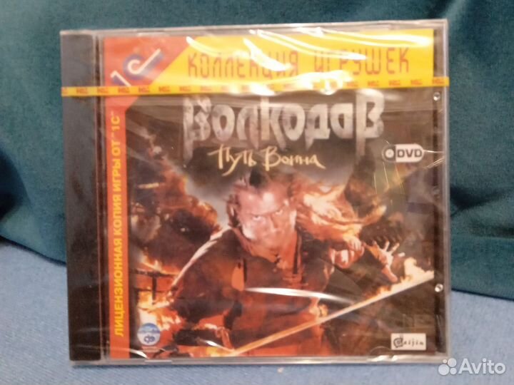 Компьютерная игра на диске DVD лицензия Волкодав