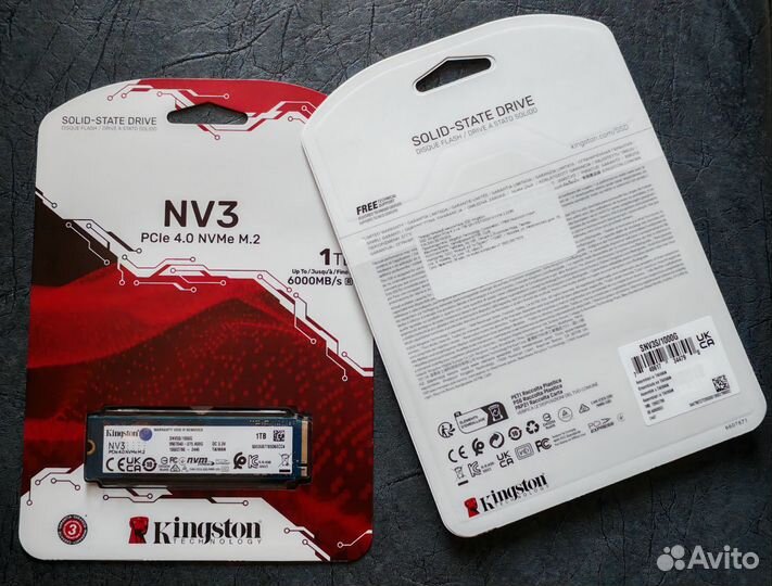 Накопитель ssd m.2 Kingston NV3 (1 Tb)
