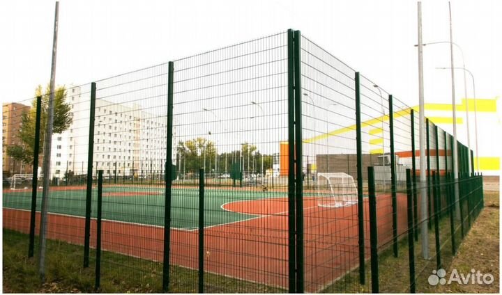 Забор сетка 3D