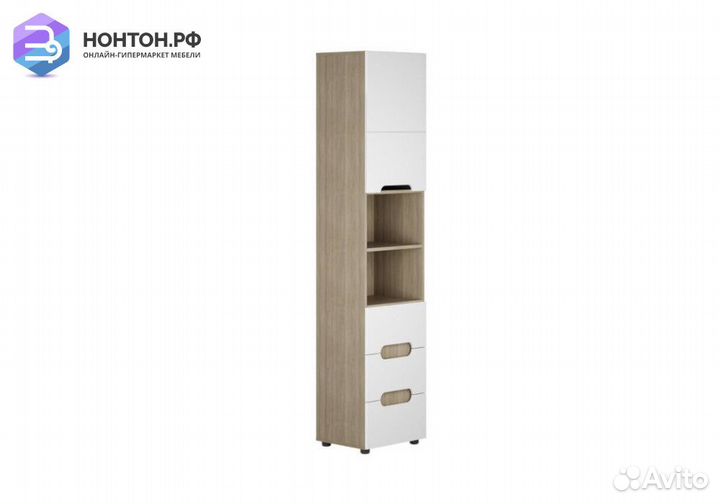 Стеллаж комбинированный Палермо-3 Юниор ясень шимо