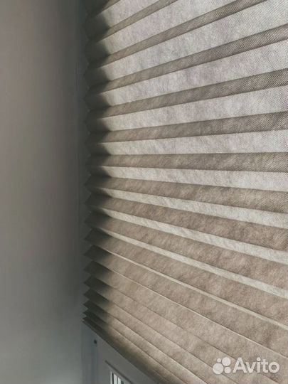 Жалюзи самоклеящиеся плиссе
