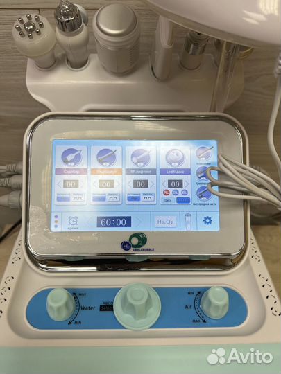 Аппарат гидропилинга H2O2 7 в 1, 2 поколения с обучением