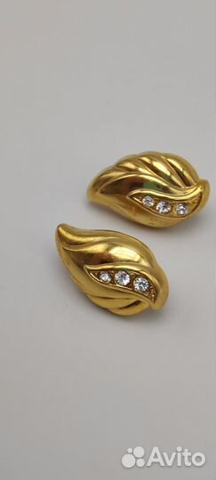 Серьги винтажные №27 963 Размер на фото и состояни