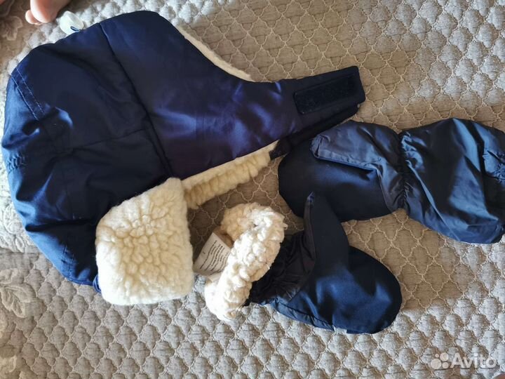 Шапка+ варежки