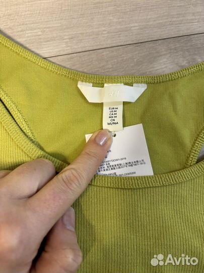 Боди женский hm в рубчик