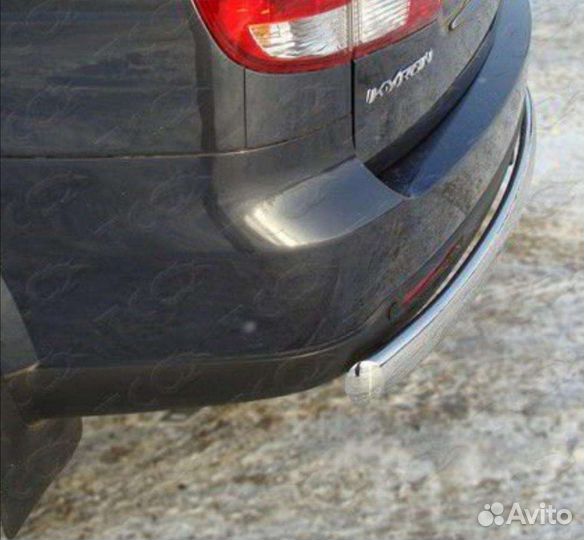 Защита бампера TCC на Ssang Yong Kyron