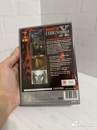 Resident Evil Code Veronica X PS2