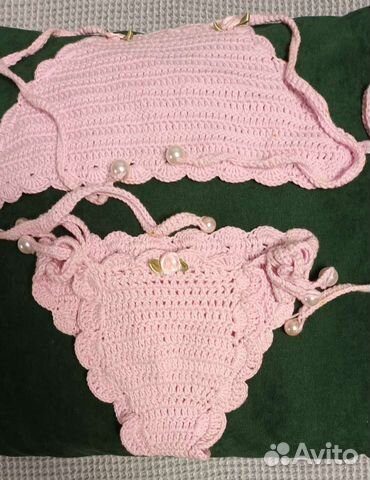 Детский купальник,ручная работа