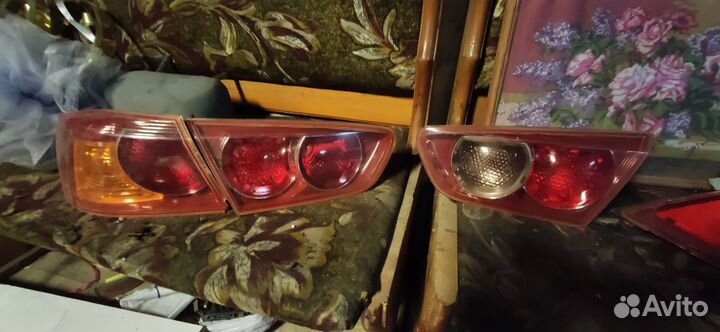 Mitsubishi Lancer 10 затдние фонари