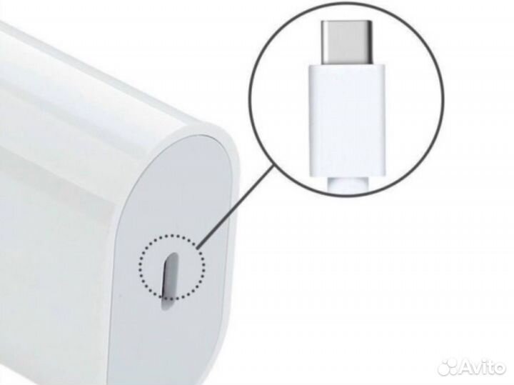 iPhone адаптер + Кабель Type-C Lightning