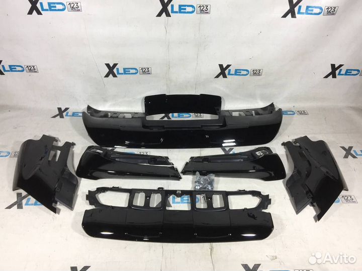 Обвес BMW X5 E70 чёрный глянец дорестайлинг