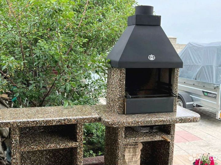 Печь барбекю, печи под казан, модуль под тандыр