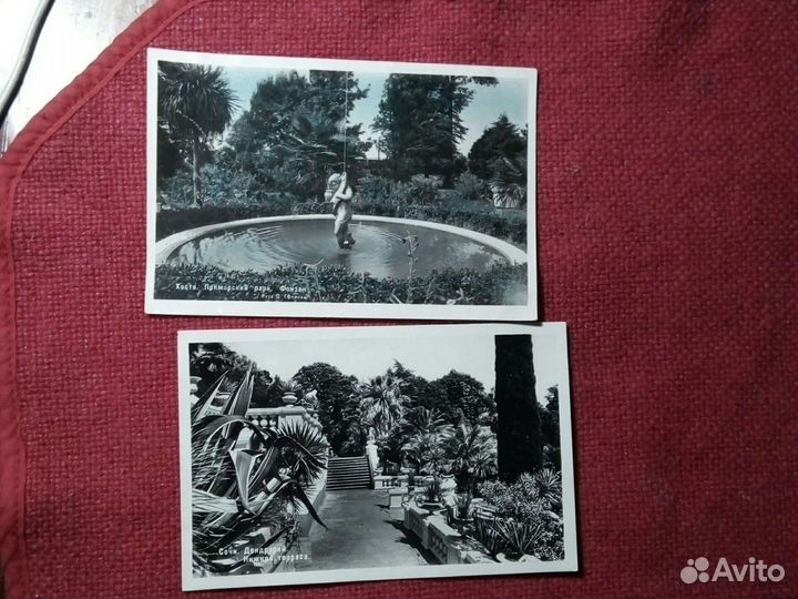 Фото /Сочи/ 1940/50 год СССР (6шт)