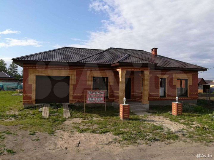 Коттедж 130 м² на участке 10 сот.