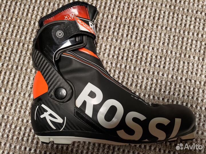 Лыжные ботинки rossignol x-10 skate коньковые