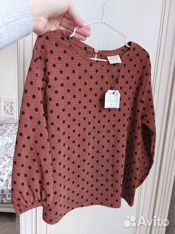 Блузка Zara новая, рост 128
