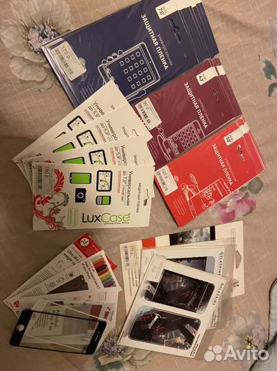 Защитная пленка универсальная + пленки на iPhone