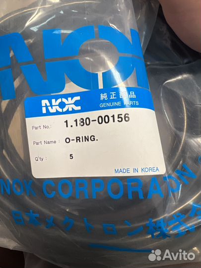 Кольцо 1.180-00156 (xkah-0029) Doosan корея