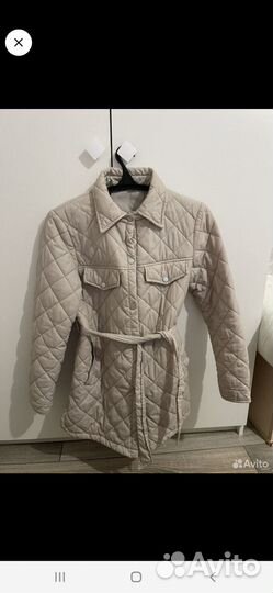 Куртка рубашка стеганая женская