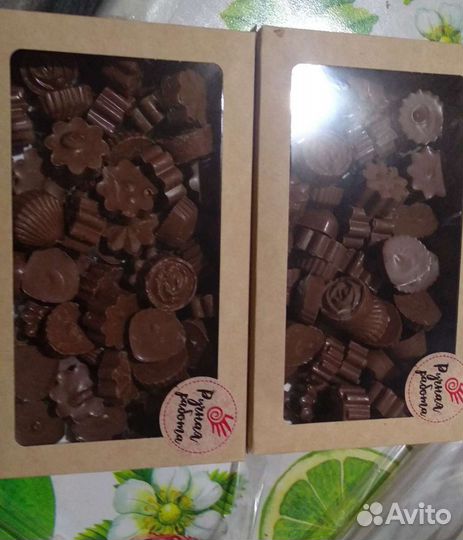 Конфеты из настоящего бельгийского шоколада