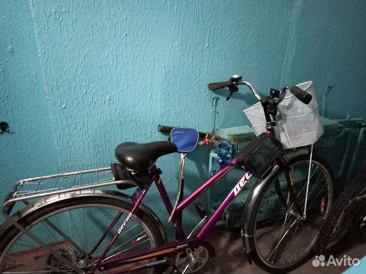 Велосипед с аксессуарами