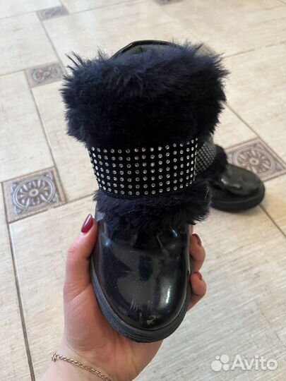 Ботинки зимние на девочку