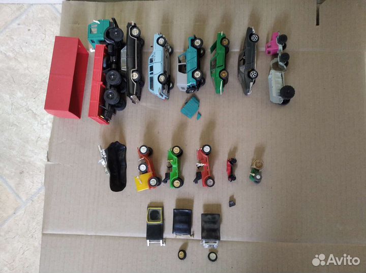 Модели машины СССР 1:43