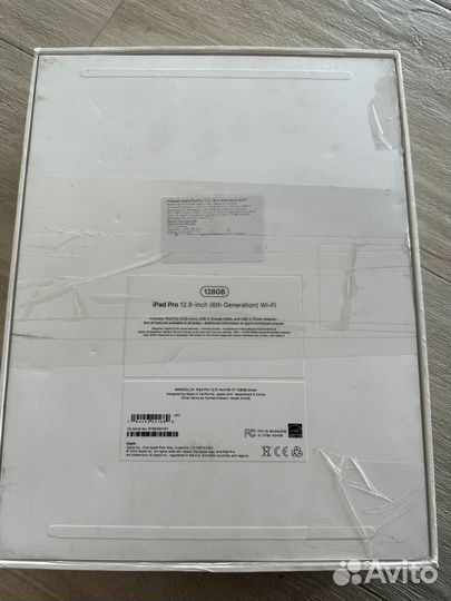 iPad Pro 12.9 2022 M2 128gb