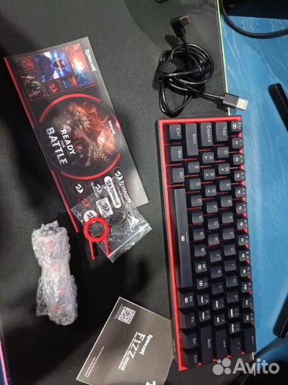 Игровая механическая клавиатура reddragon fizz