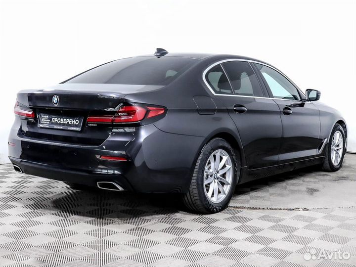 BMW 5 серия 2.0 AT, 2021, 78 438 км
