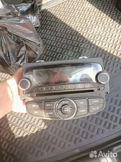 Автомагнитола от Chevrolet Cruz